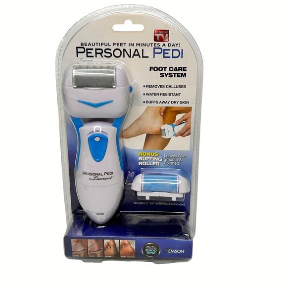 Personal Pedi Foot Care System by Laurant As Seen on TV Buffing Smoothing NEW - Picture 1 of 5
